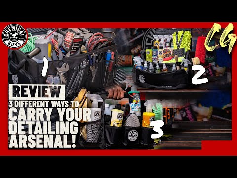 3 Ways To Carry And Organize Your Detailing Supplies! - Chemical Guys