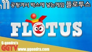 공을 튕겨서 박스에 넣는게임 '플로투스', 'Flotus' gameplayㅣG곤드래의 GGTV