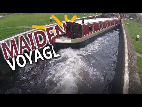 7 - Our 70 Foot Narrowboat Gets a Brutal Beaten Against The River Wey, On Her Maiden Voyage