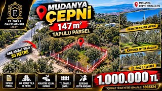 1.000.000 TL BURSA | MUDANYA | ÇEPNİ MAHALLESİNDE SATILIK BAHÇE