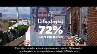 Mutua Madrileña Estudio de voluntariado universitario 2021 anuncio