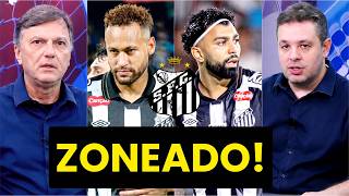 "ALGUÉM ESTÁ SURPRESO COM ISSO??? Gente, o SANTOS..." PAPELÃO com NEYMAR e GABIGOL contra o RECOLETA
