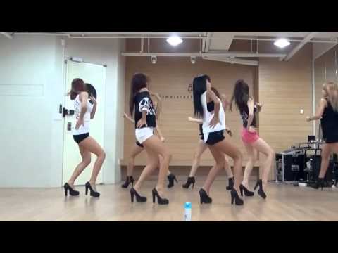 SISTAR  - Give it to me Mirrored  Dance practive