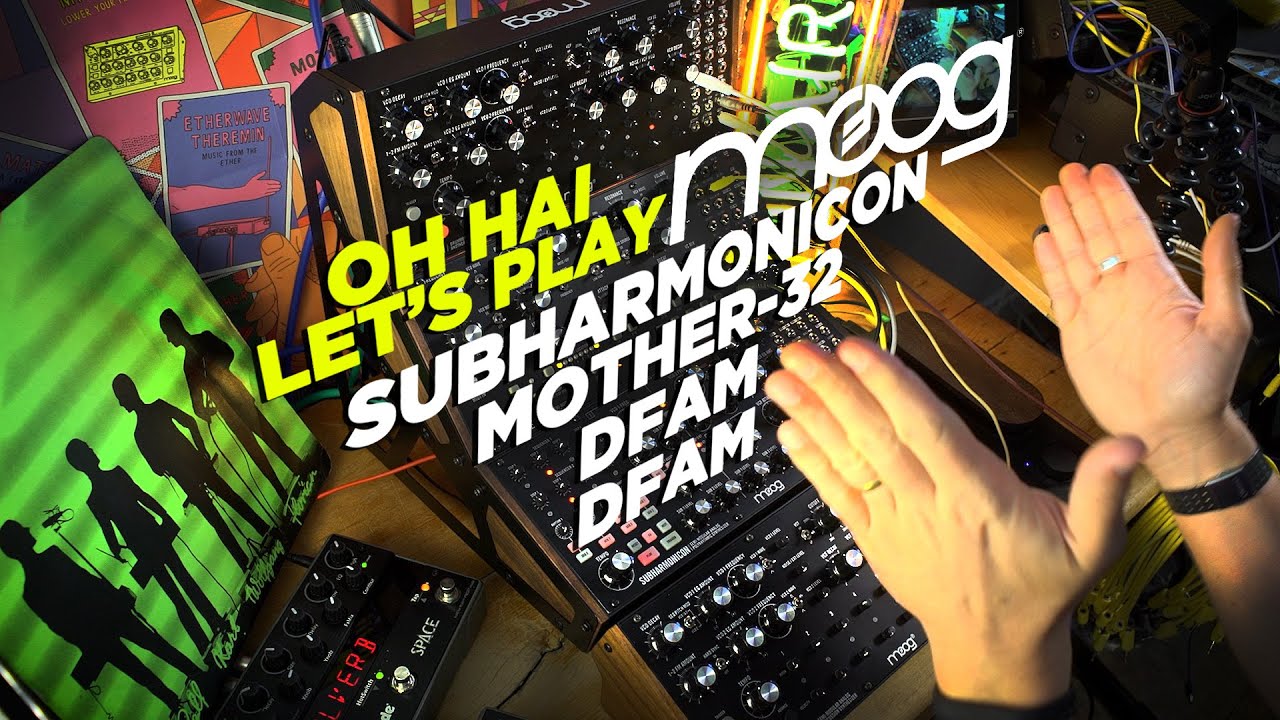 The Moog Subharmonicon/Mother-32/DFAM sound amazing. - YouTube