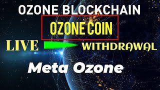 Ozone Coin Live:- Whithdrawal Ozonechain Swap By Meta Mask