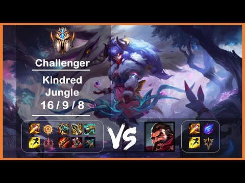 KR Challenger Replays Jungle Kindred vs Graves Ep.2702