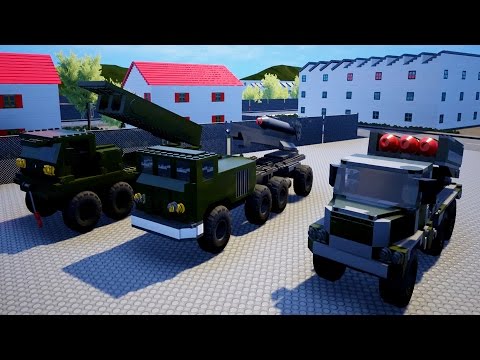 ROCKET LAUNCHER TESTING + FAILS! Huge Lego Like Explosions! - Brick Rigs Workshop Creations Gameplay