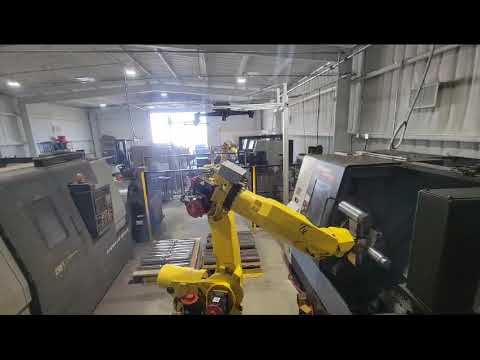 FANUC ROBOTICS R2000i Series Robotic Machine Tending Systems | Hillary Machinery Texas & Oklahoma (2)