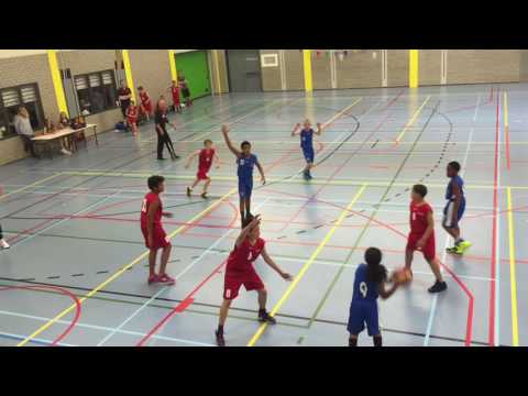 CBV Binnenland U12 - Hurricanes, finale Spijkenisse 2016