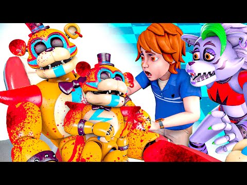 R.I.P Freddy Family - Sad Story - Fnaf Security Breach Animation SFM