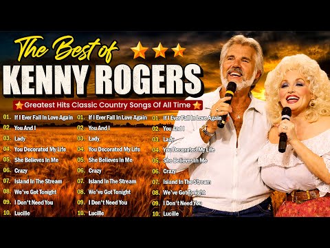 Kenny Rogers Greatest Hits 🤠 Legendary Voice That Never Fades 🌾 Classic Country Full Album