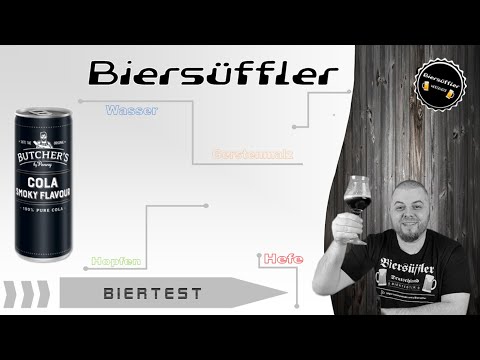 Biersüffler: Getränke Spezial Test - Butchers Cola Smoky Flavour