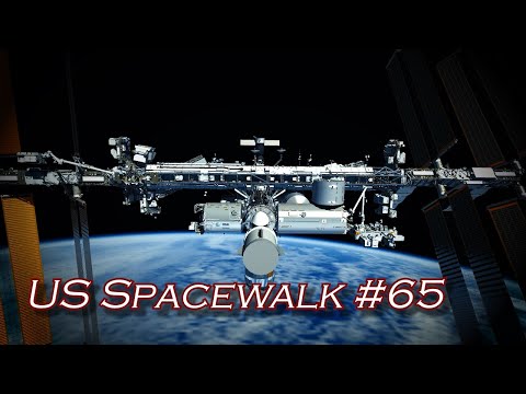 US Spacewalk #65 Animation