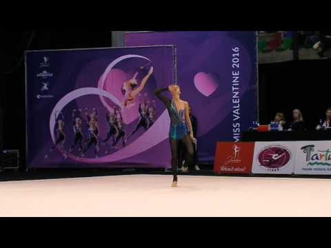 Kristina Sobolevskaya USA Miss Valentine 2016 - Hoop