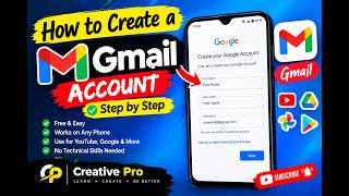 How to create Gmail account simply