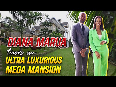 Diana Marua Tours an Ultra Luxurious Mega Mansion | Ultimate Exquisite Modern Home | Interior Design