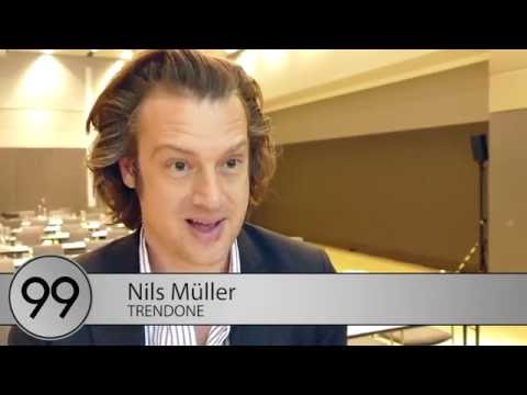 Nils Müller von TRENDONE bei 99 Seconds for the Future