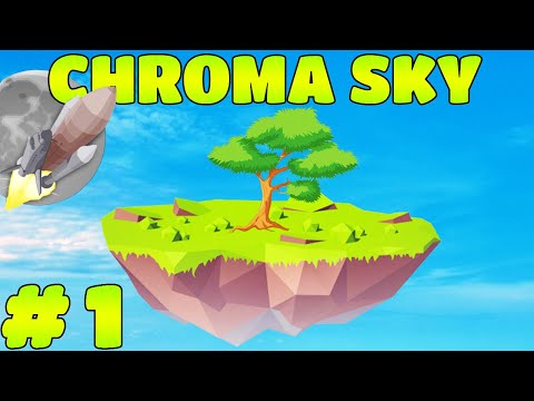 CyberFuel Studios - Chroma Sky Minecraft Modpack EP 1 Best SkyBlock Modpack? | Modded Minecraft