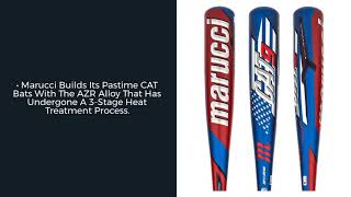 Video thumbnail: Review: Marucci CAT 9 Pastime -5 USSSA Baseball Bat (MSBC95A)