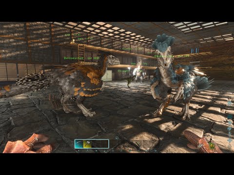 ARK Survival Ascended deinonychus mating Ps5 sk,cz