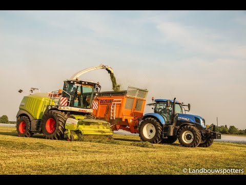 Claas Jaguar 960 gras hakselen 2014 - Vande Vyvere uit Meulebeke
