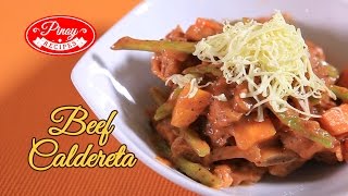Beef Caldereta Pinoy Recipe : How to cook Beef Caldereta  | Pinoy Recipes