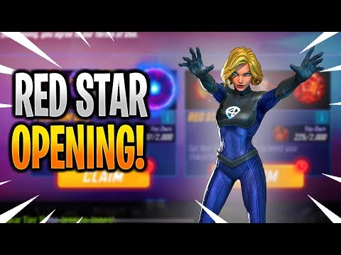 *NEW* EPIC RED STAR ORB OPENING! - MARVEL Strike Force - MSF