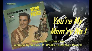 Webb Pierce- Memory Number One (1976) Golden Hits, Volume I&quot;