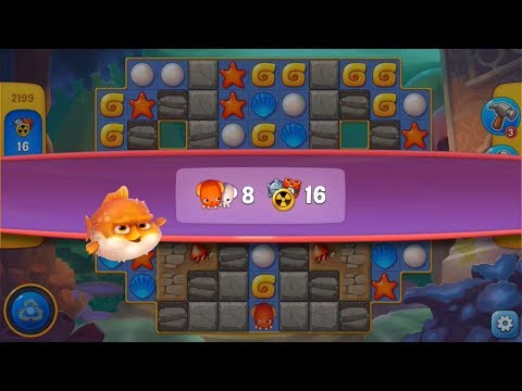 Fishdom. Hard Level 2199