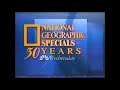 1995 NBC 30 Years Of National Geographic Specials Promo