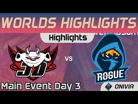 JDG vs RGE Highlights Day 3 Worlds 2020 Main Event JD Gaming vs Rogue by Onivia