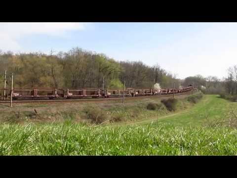 ČDC 230-102-6 + ČDC 230-103-4 com mercadorias - Chateau Třebešice