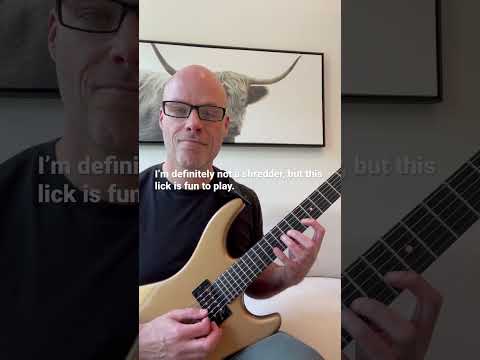 Cool legato lick in C Major I learned  years ago!