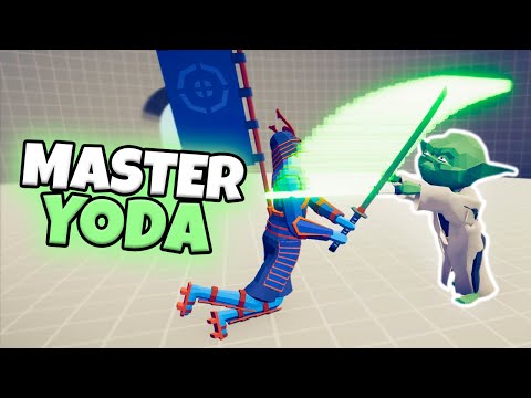 MASTER YODA 1 VS 1 OTHER UNITS | TABS STAR WARS GAMEPLAY