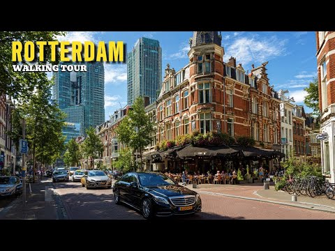 The City Rebuilt from Scratch – Rotterdam Walking Tour 4K Netherlands