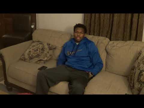 Christian Lewis candid talk with family about life in Farrell PA .(Kids - never give up work Hard)