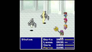 Final Fantasy 5 (SNES) - 35 Odin Boss battle & Summons