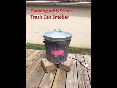 How to Build a Trash Can Smoker