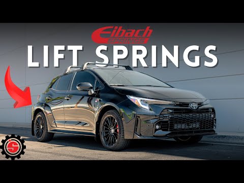 LIFTING A GR COROLLA! l Eibach Pro Lift Kit Install