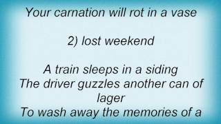 Fish - Bitter Suite Lyrics