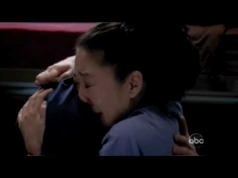 Cristina and Owen 6x21 Comforting Scene