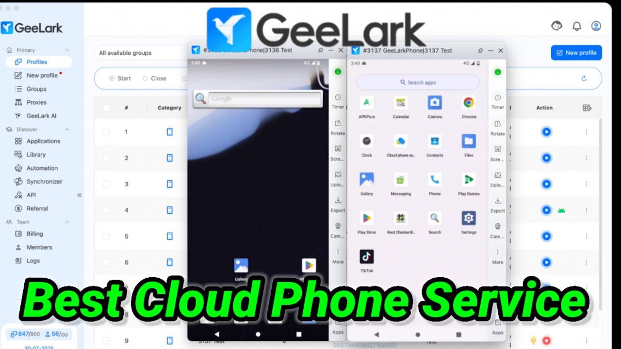 GeeLark Best Cloud Phone Service | Anti detect browser for cloud phone | GeeLark