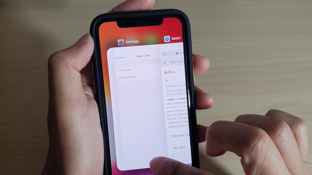 iPhone 11 Pro: How to Set Safari to Open Links in Background / New tab