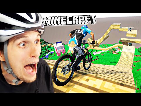 MINECRAFT PARKOUR 2.0 in the BICYCLE SIMUALTOR