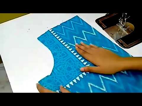 बिना बुक्रम गोल गला बनाना सीखें,  Easy Way to Cut and Stitch round neck in less time, Video