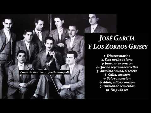 JOSÉ GARCÍA Y LOS ZORROS GRISES: 10 TANGOS INOLVIDABLES