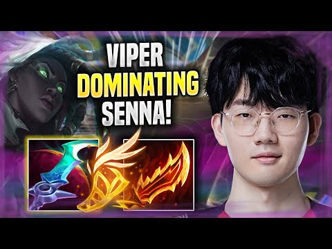 VIPER DOMINATING WITH SENNA! - EDG Viper Plays Senna ADC vs Jhin! | Season 2022