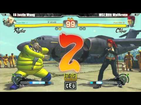 Wolfkrone ( C Viper ) VS Justin Wong ( Rufus ) - CEO 2012