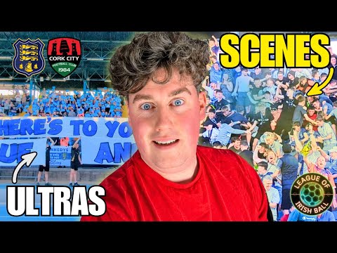 “It Kicked Off!” – Munster Derby Madness: Waterford vs Cork City | Tifo, Flares & Pure LOI Passion