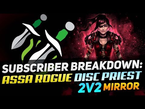 Subscriber Breakdown: Assassination Rogue 2v2 | WoW BfA PvP Guide